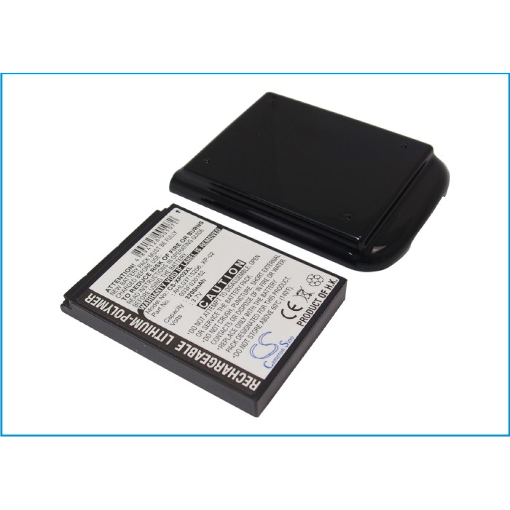 Battery compatible with O2