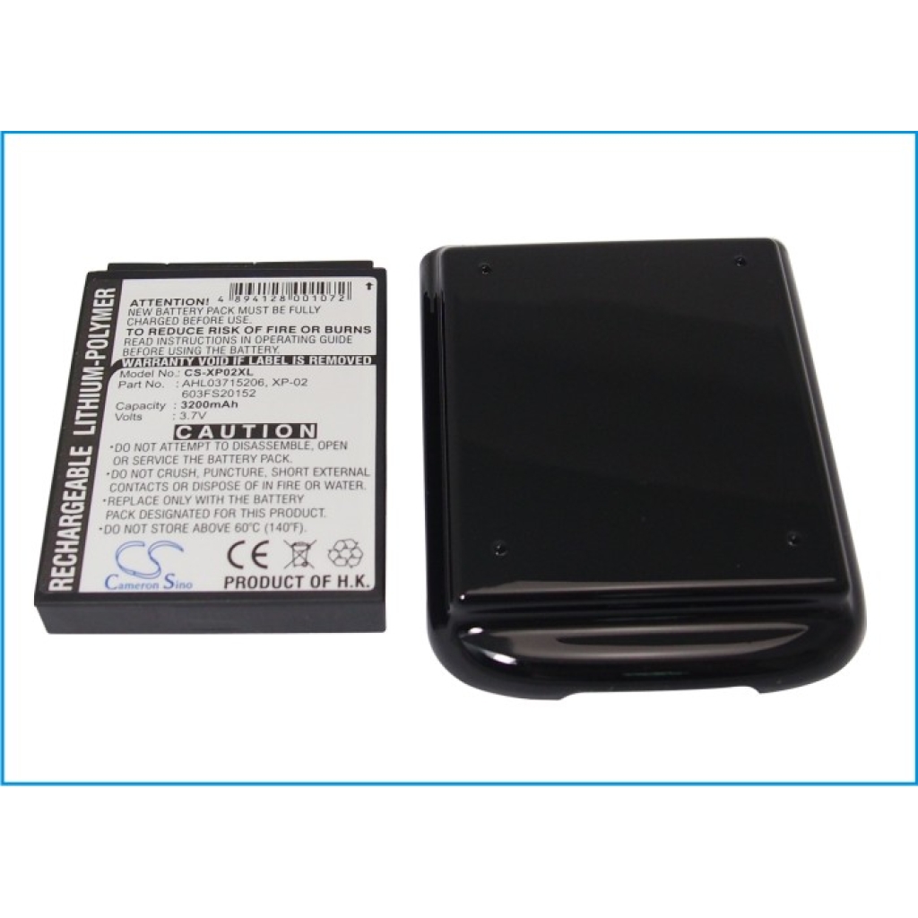 Battery compatible with O2