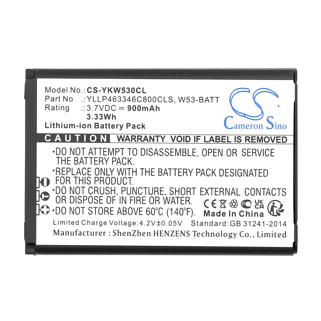Baterije Zamjenjuje YLLP463346C800CLS