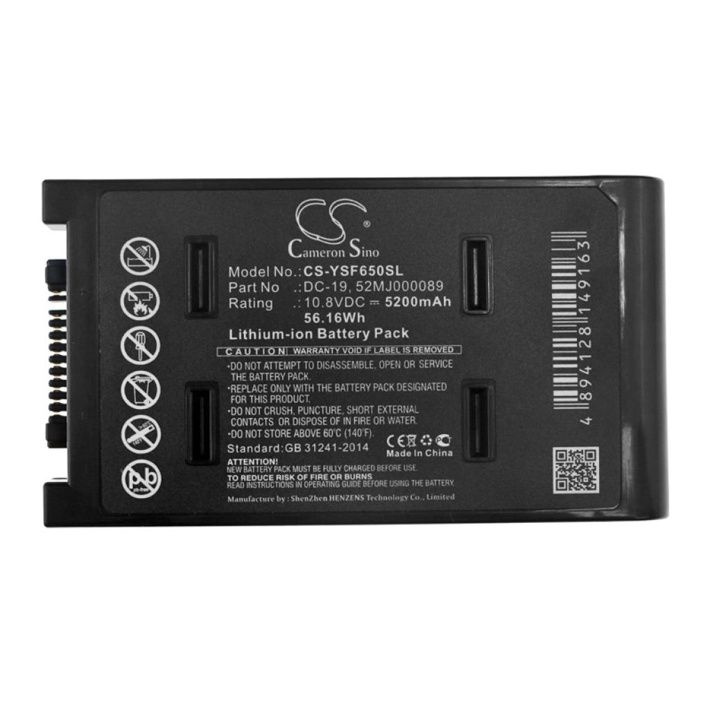 Baterija za električne alate Yut SF620 (CS-YSF650SL)
