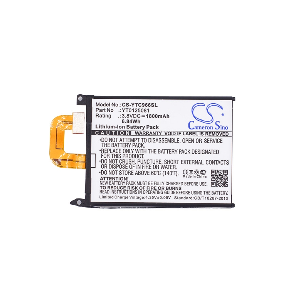 Baterija za mobilni telefon Yotaphone CS-YTC966SL
