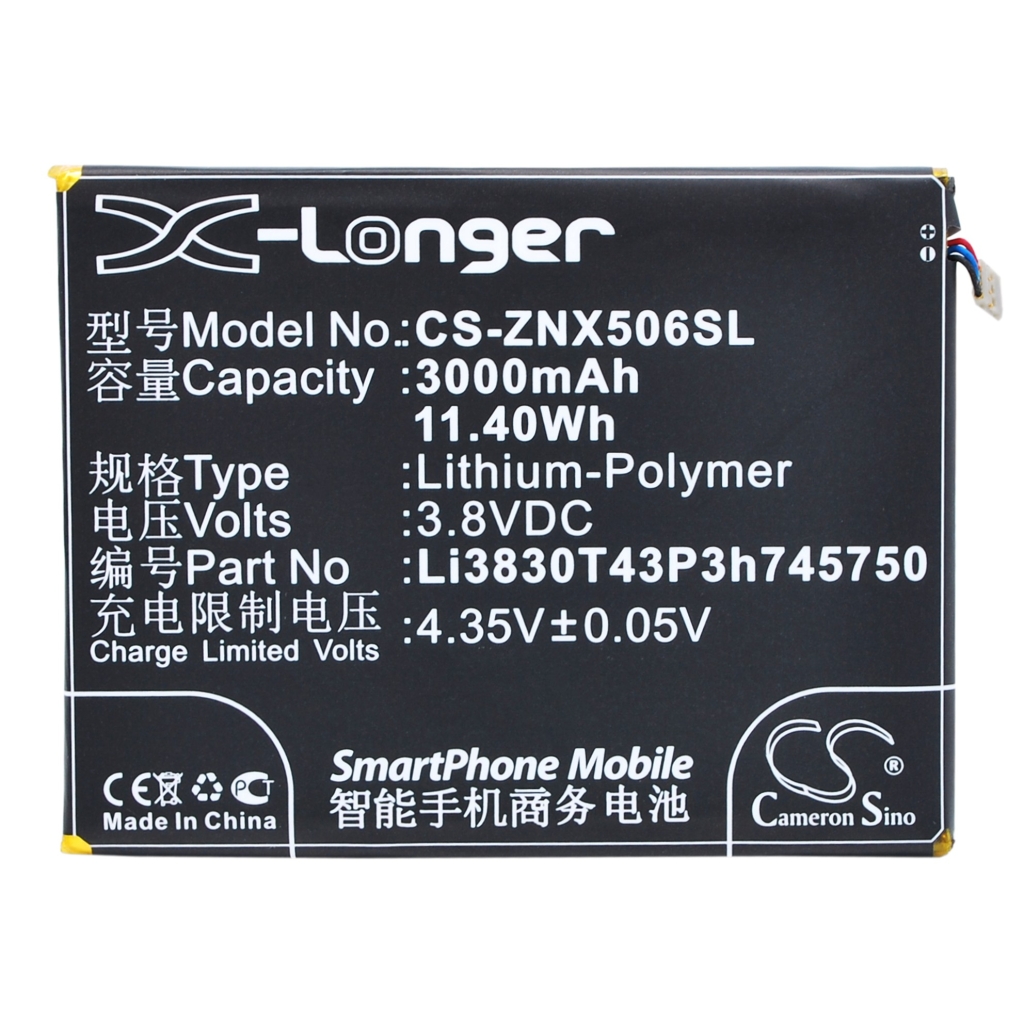 Baterija kompatibilno s ZTE CS-ZNX506SL