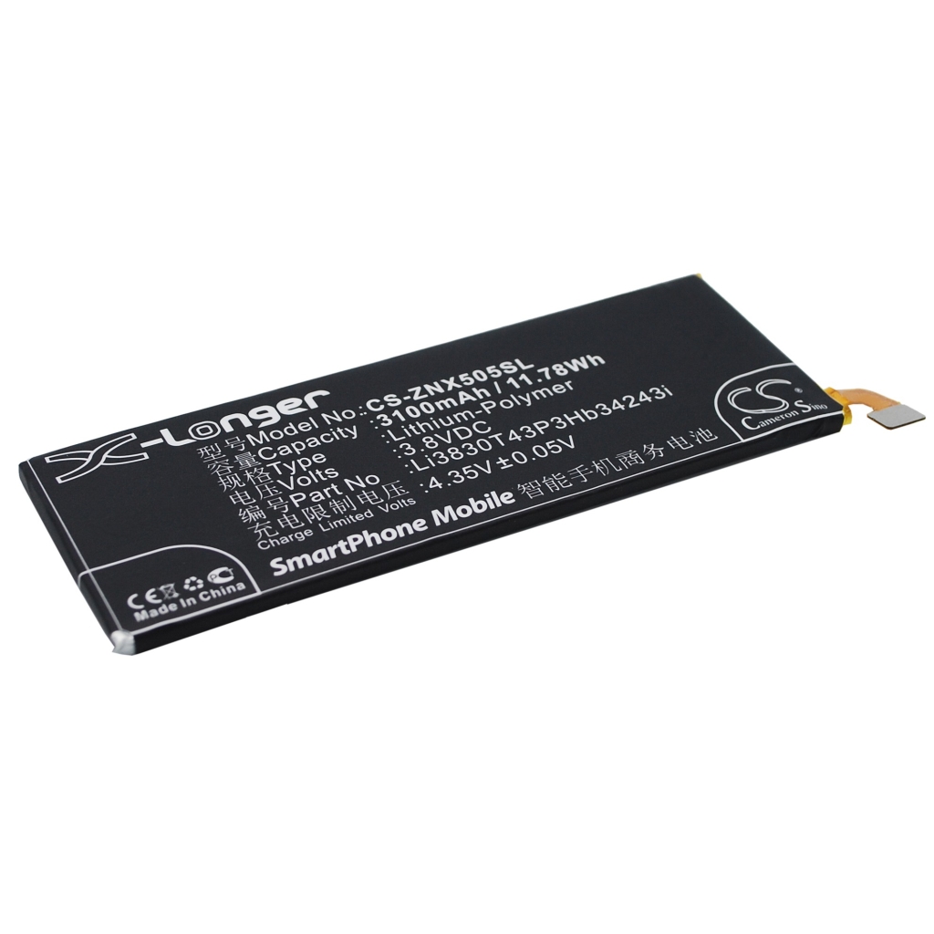 Baterija za mobilni telefon ZTE NX505J (CS-ZNX505SL)