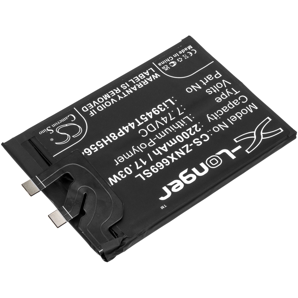 Baterija za mobilni telefon ZTE CS-ZNX669SL