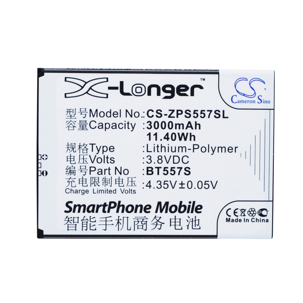 Baterija za mobilni telefon Zopo CS-ZPS557SL