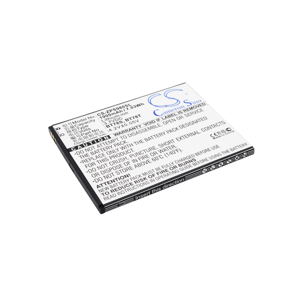 Baterija za mobilni telefon Zopo CS-ZPS980SL