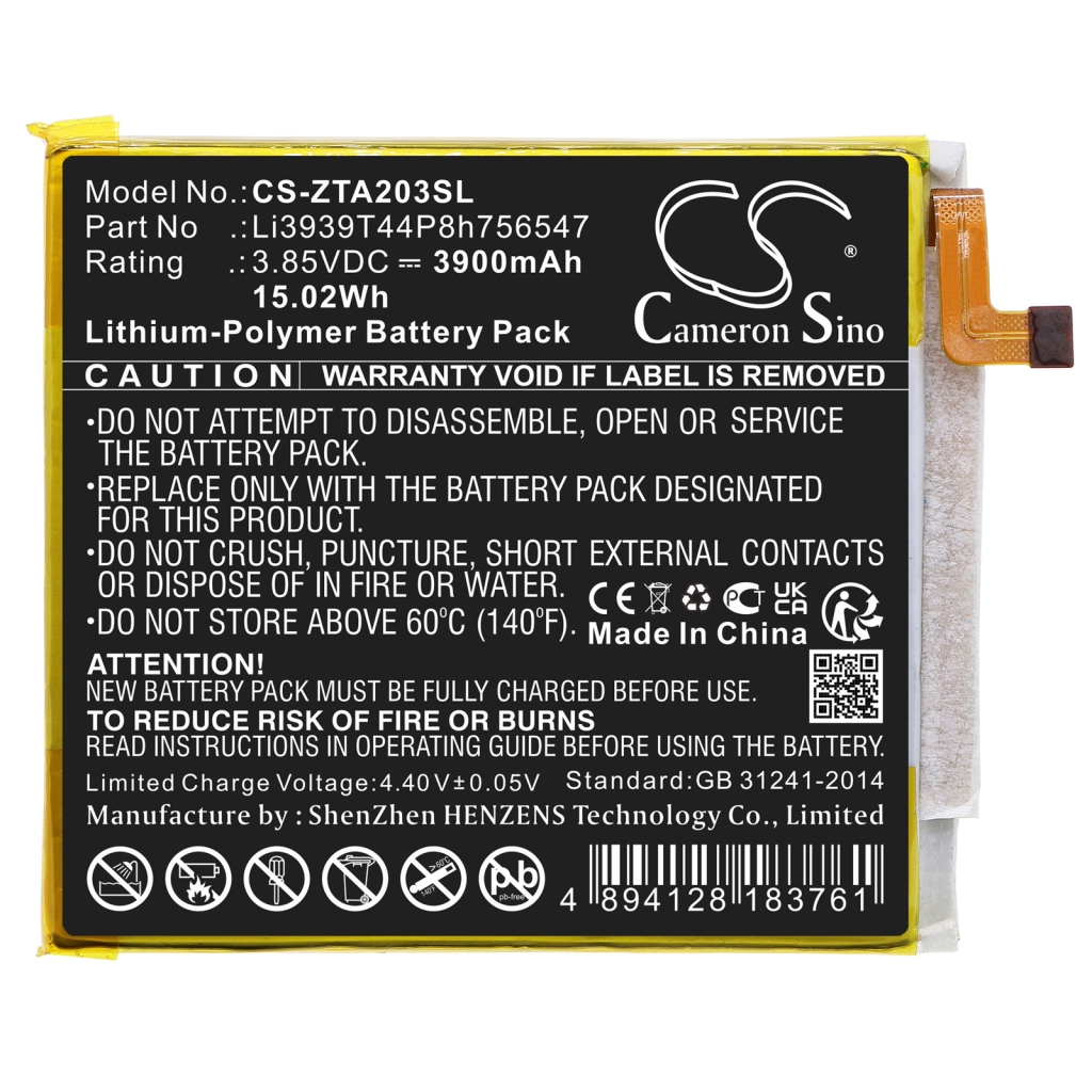 Baterija za mobilni telefon ZTE CS-ZTA203SL