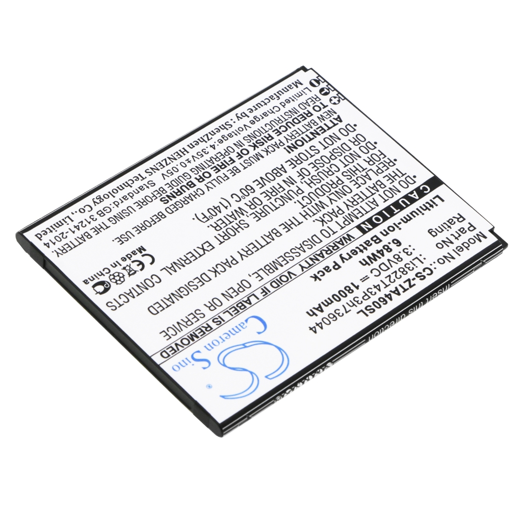 Baterija za mobilni telefon ZTE CS-ZTA460SL