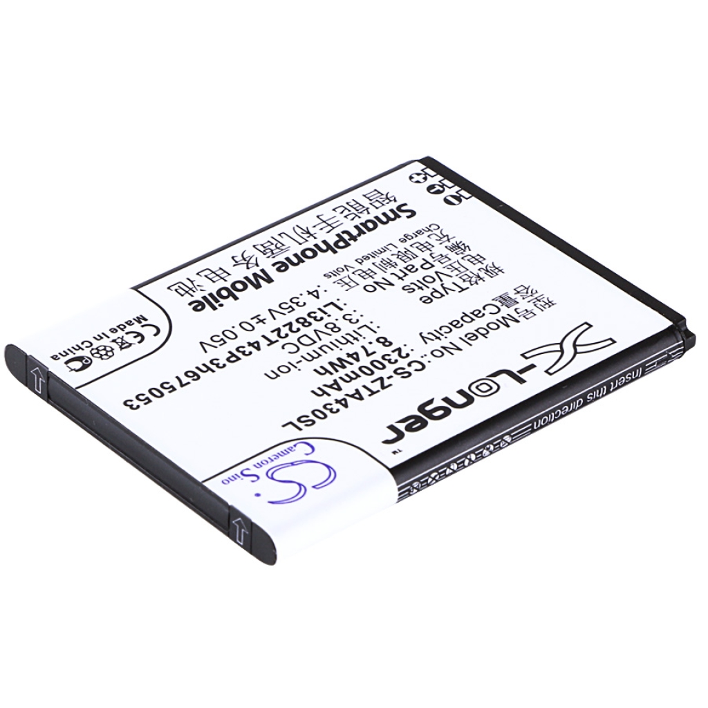 Baterija za mobilni telefon ZTE Blade Q Lux 4G LTE (CS-ZTA430SL)