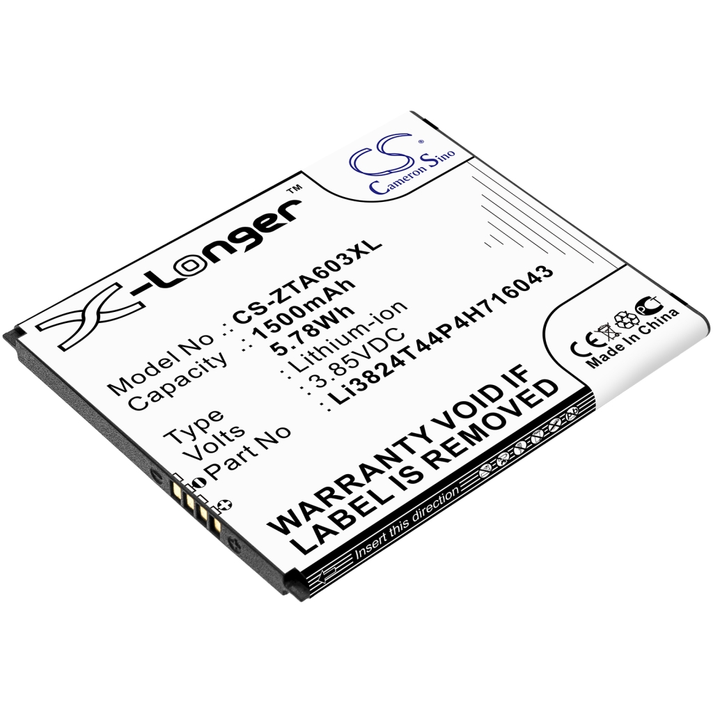 Baterija za mobilni telefon ZTE CS-ZTA603XL