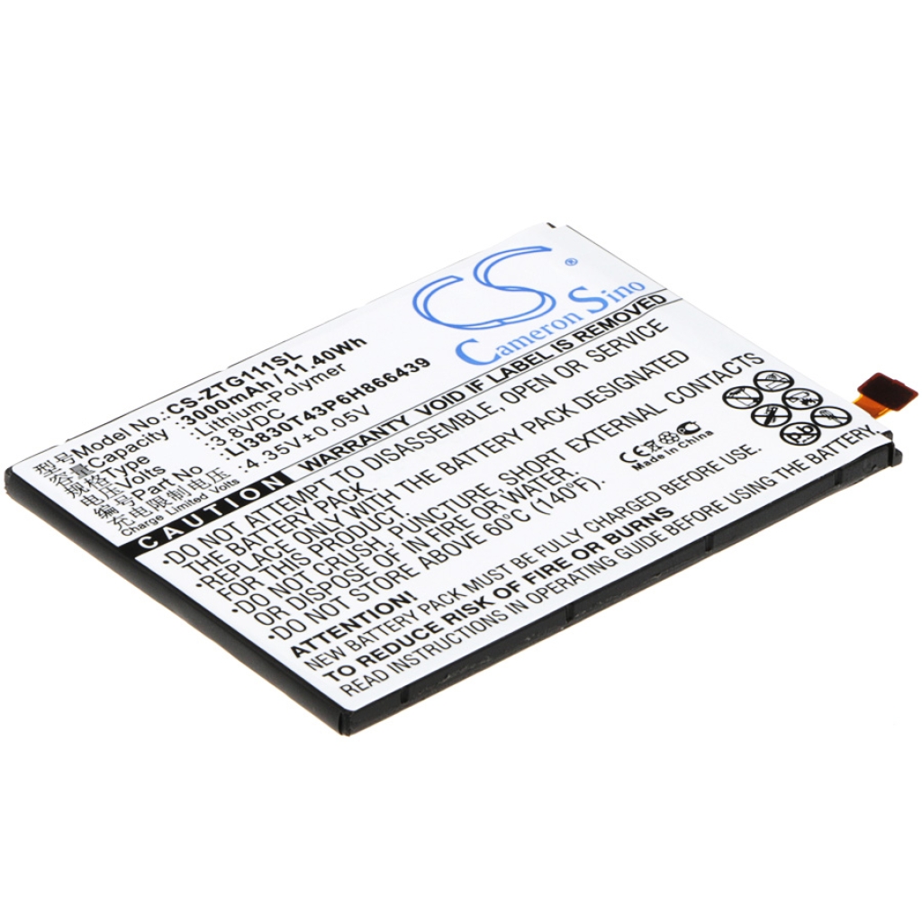 Baterija za mobilni telefon ZTE CS-ZTG111SL