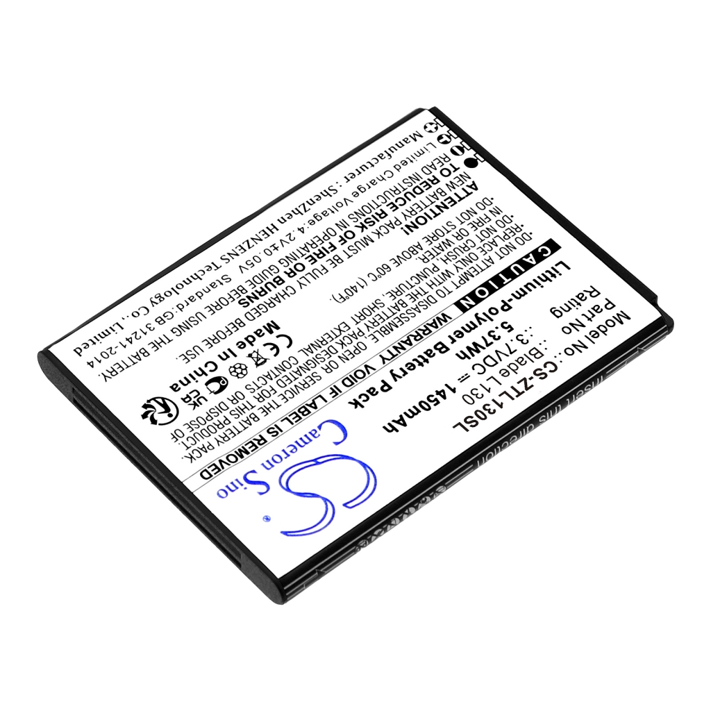 Kompatibilna zamjena baterije za ZTE LI3816T43P4H604550
