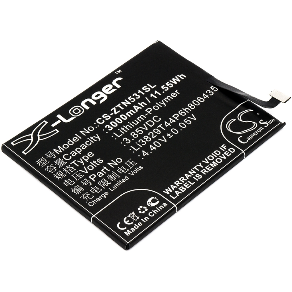 Baterija za mobilni telefon ZTE NX531J (CS-ZTN531SL)