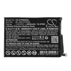 Kompatibilna zamjena baterije za ZTE BL-49S-976546
