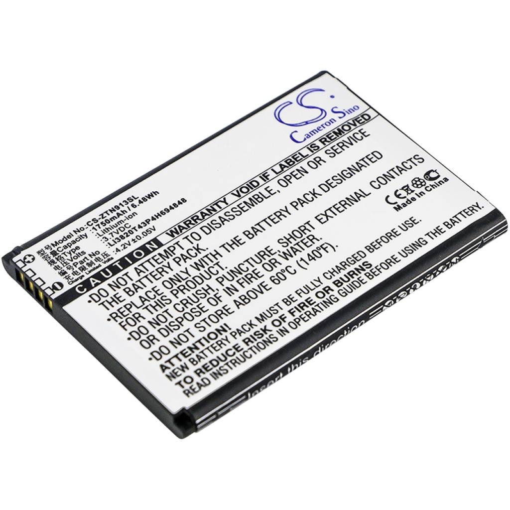 Baterija za mobilni telefon ZTE CS-ZTN913SL