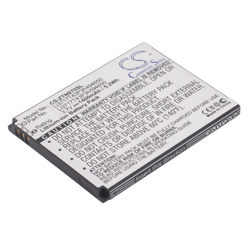 Kompatibilna zamjena baterije za Amazing LI3716T42P3H594650,LI3717T43P3H494650,LI3717T43P3H594650