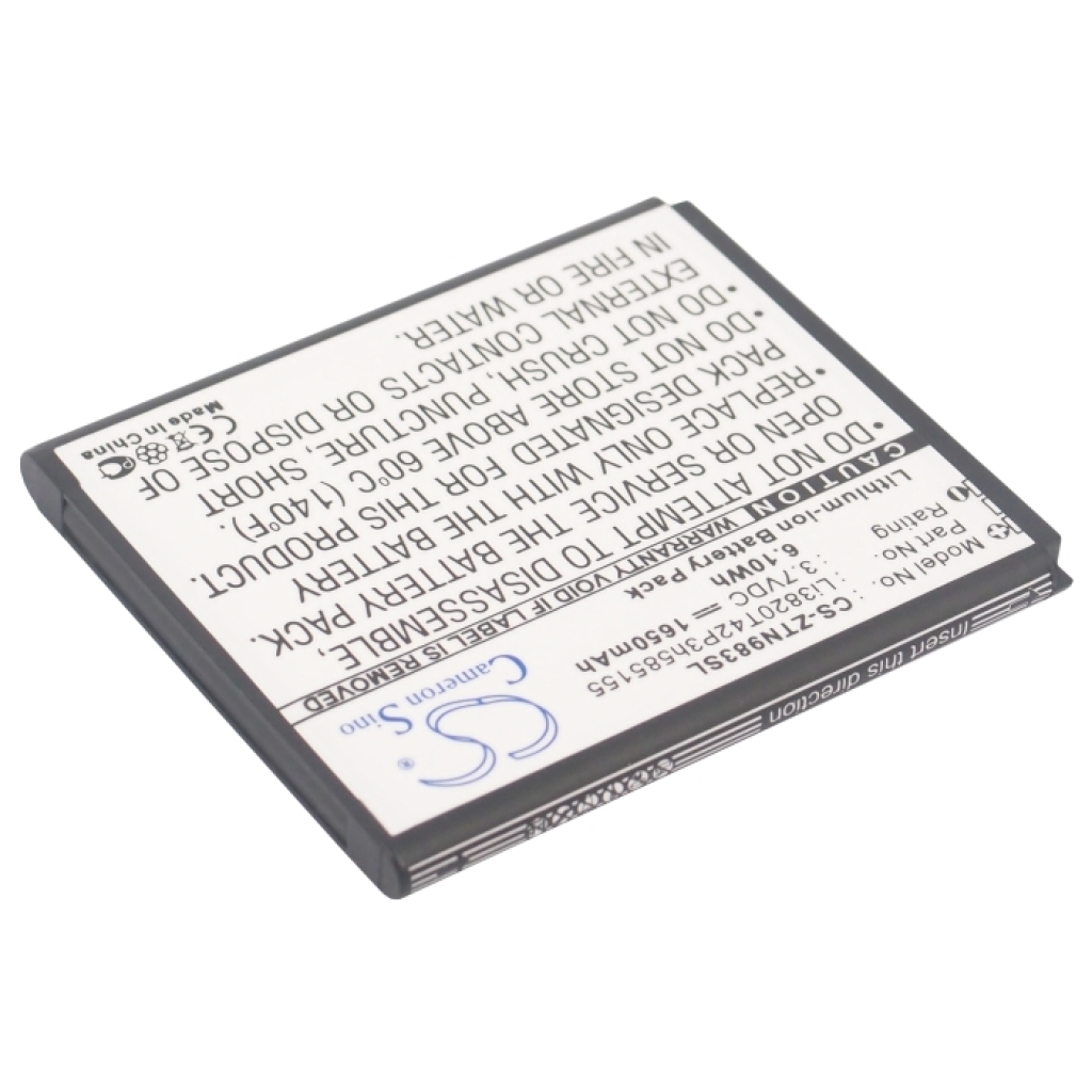 Baterija za mobilni telefon ZTE CS-ZTN983SL