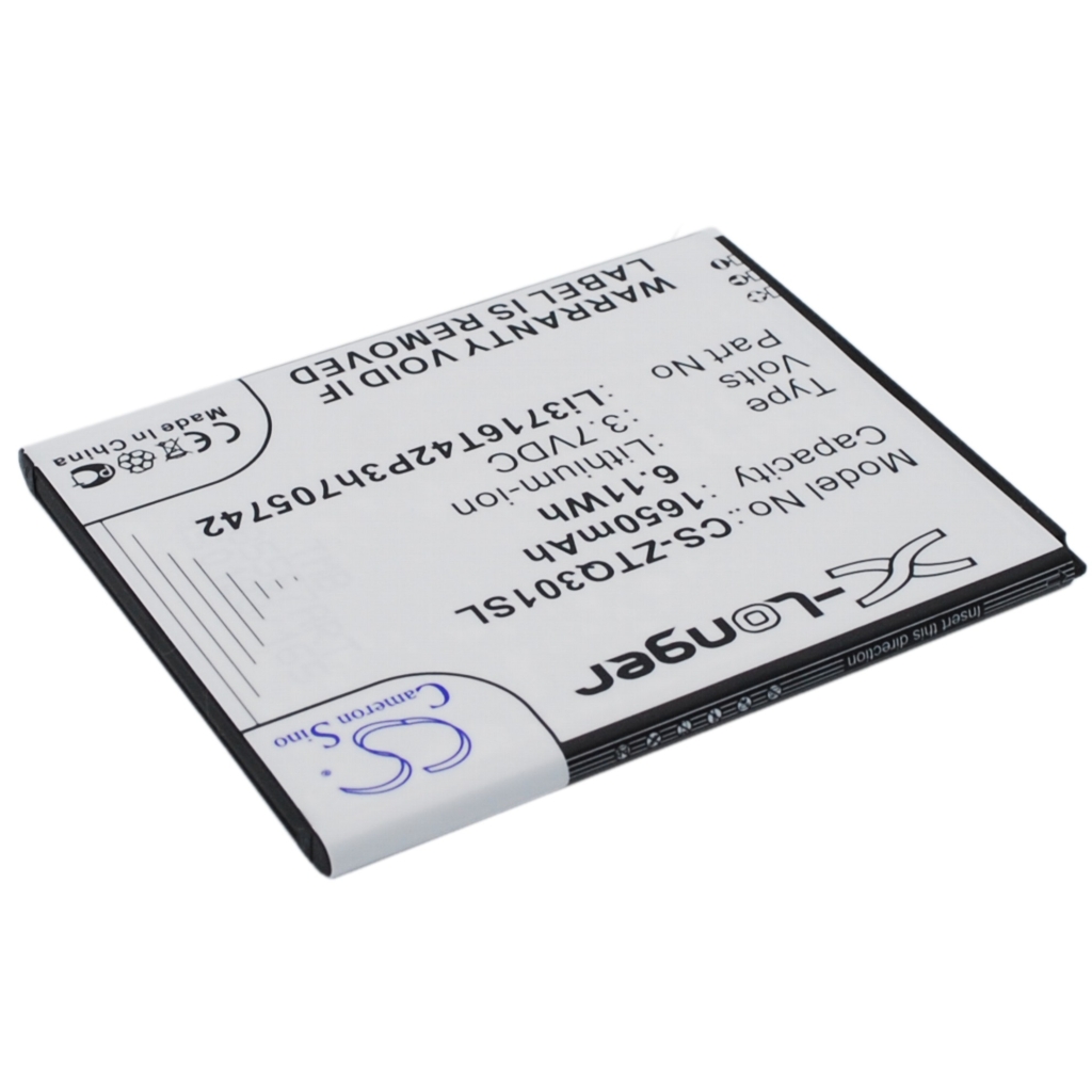 Baterija kompatibilno s ZTE A+world CS-ZTQ301SL