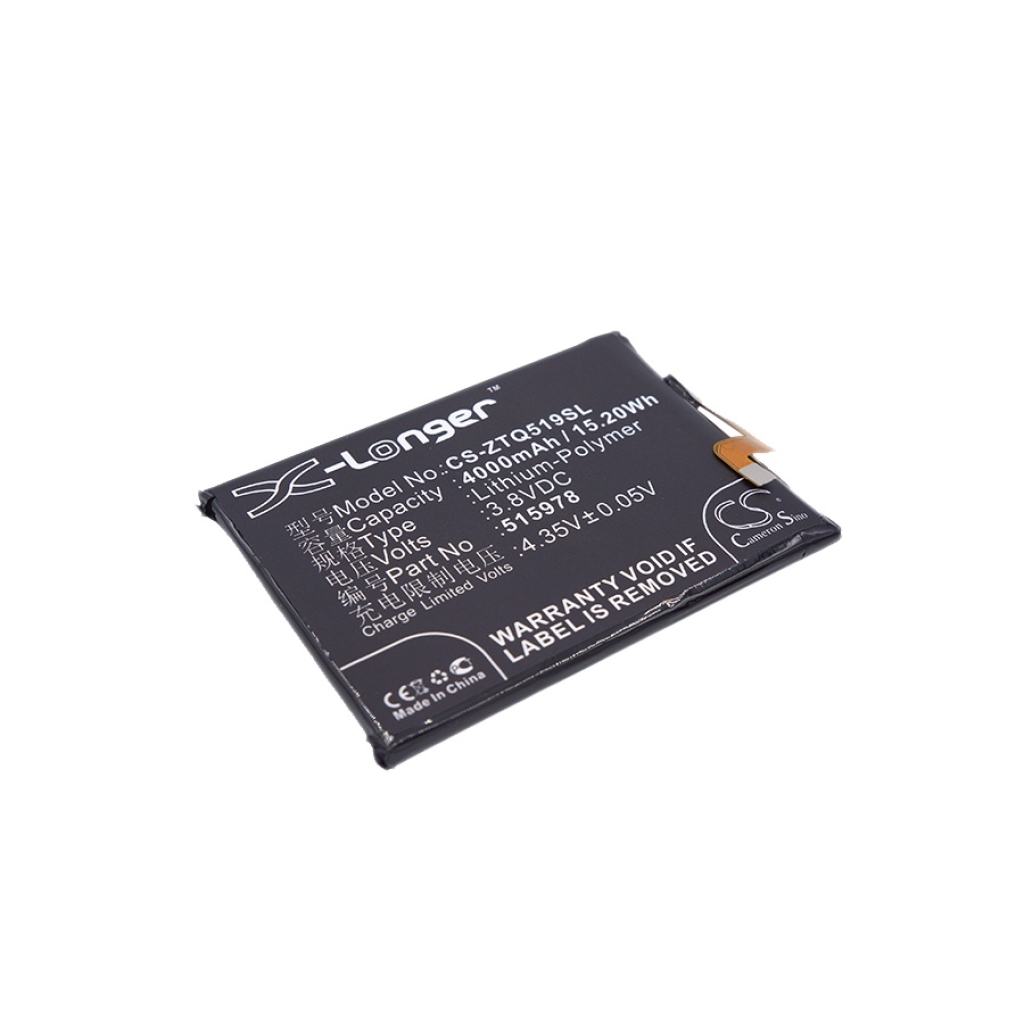 Baterija za mobilni telefon ZTE CS-ZTQ519SL