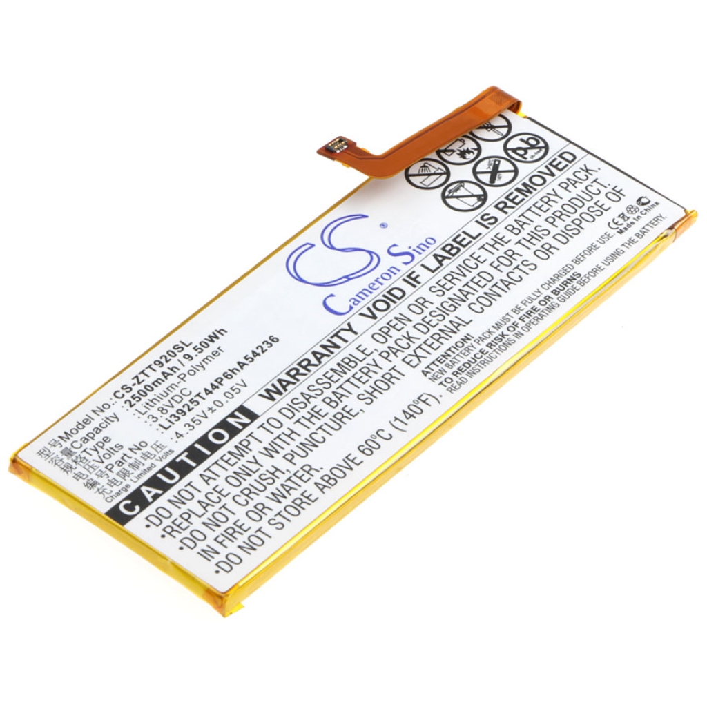 Baterija za mobilni telefon ZTE CS-ZTT920SL
