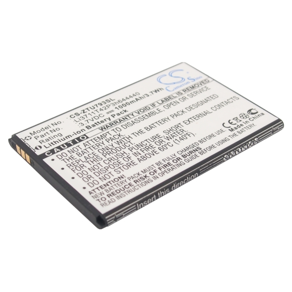 Baterija za mobilni telefon ZTE CS-ZTU793SL