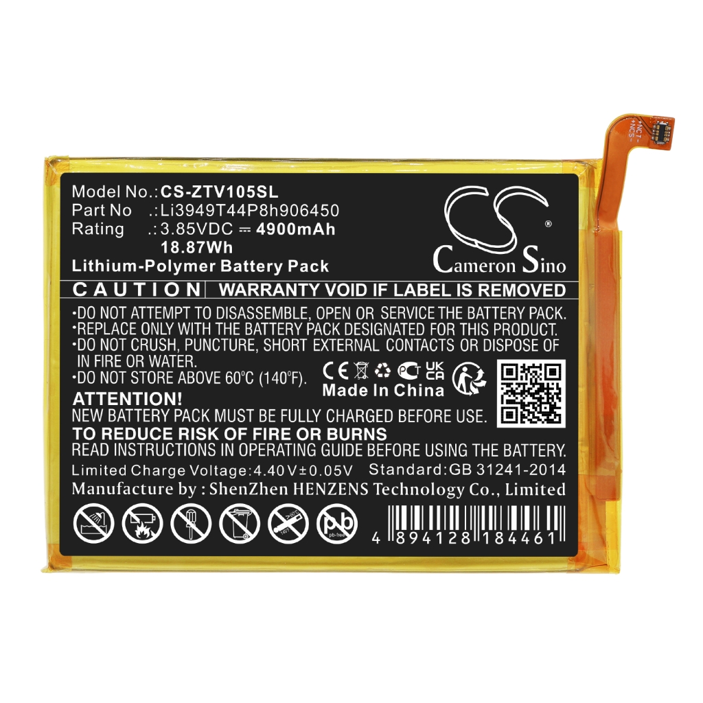 Baterija za mobilni telefon ZTE CS-ZTV105SL