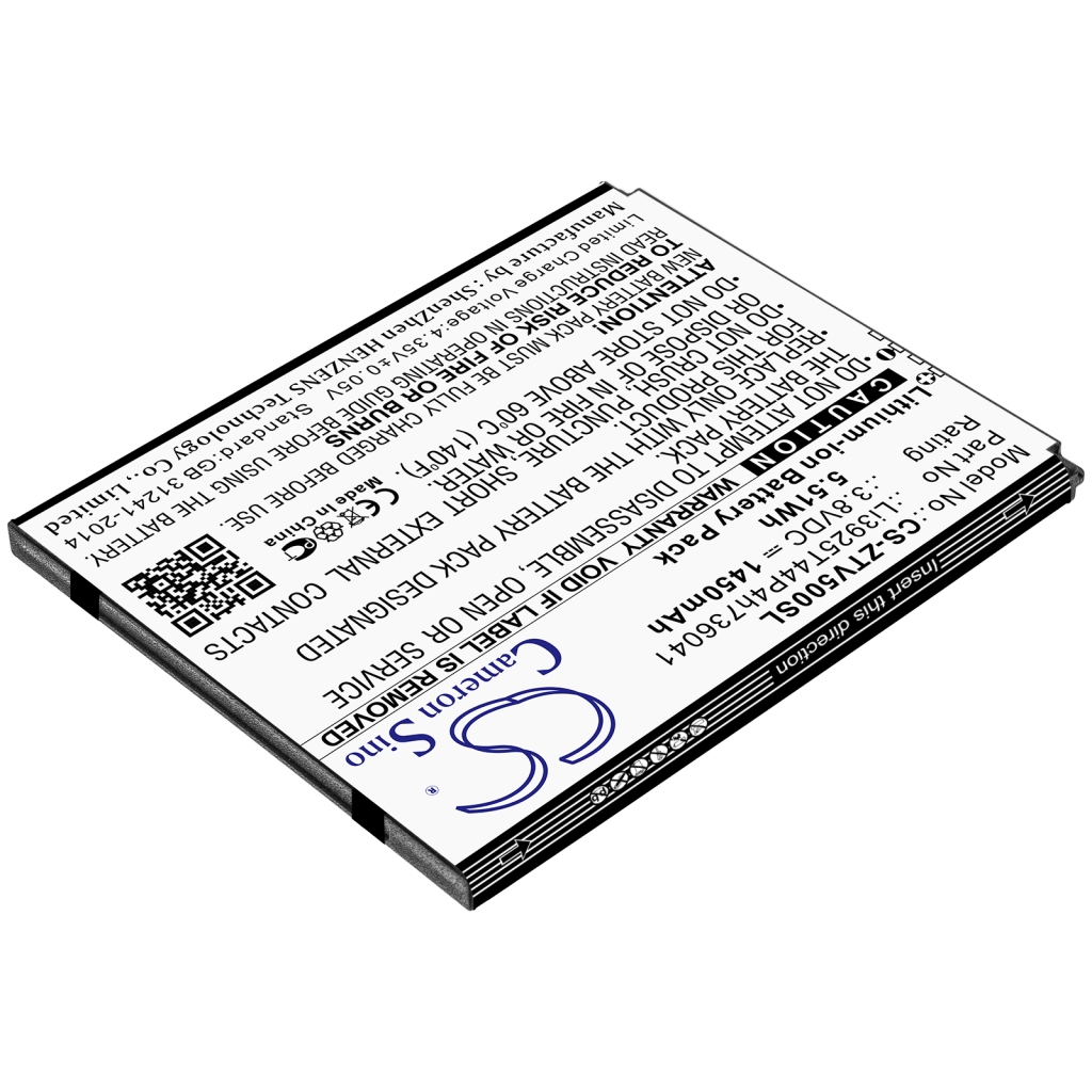 Baterija za mobilni telefon ZTE CS-ZTV500SL