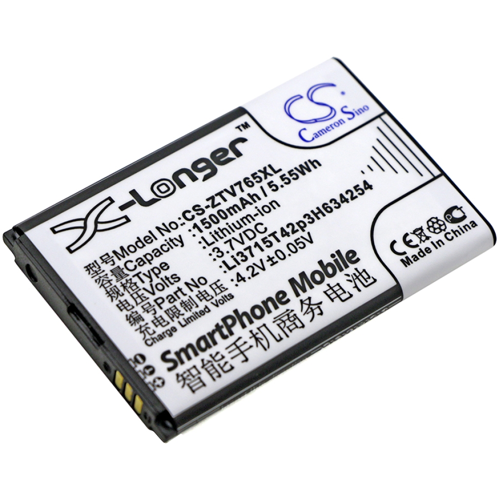 Baterija za mobilni telefon ZTE CS-ZTV765XL