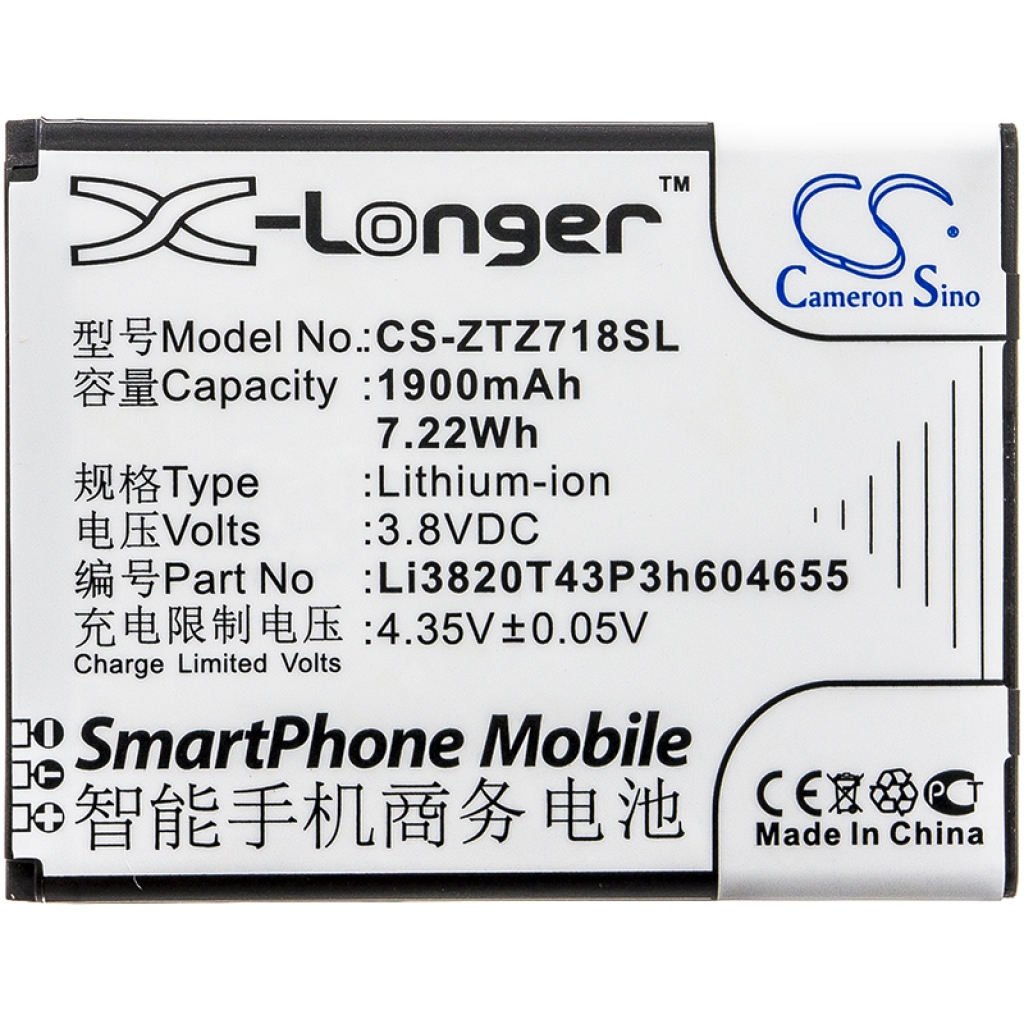 Baterija za mobilni telefon ZTE CS-ZTZ718SL