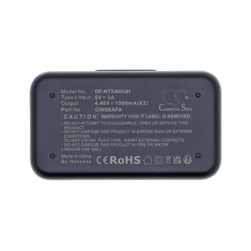 Charger compatible with Insta360 DF-NTX400UH