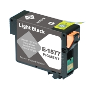 Compatible with Epson T1577 / 29.5ml Ink Light black (Ink cartridges - Pigment)