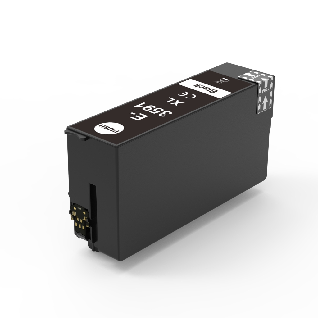 Compatible with Epson 35XL / 50ml Ink Black (Ink cartridges - Dye)
