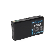 Compatible with Epson T7022 / 25ml Ink Cyan (Ink cartridges - Dye)