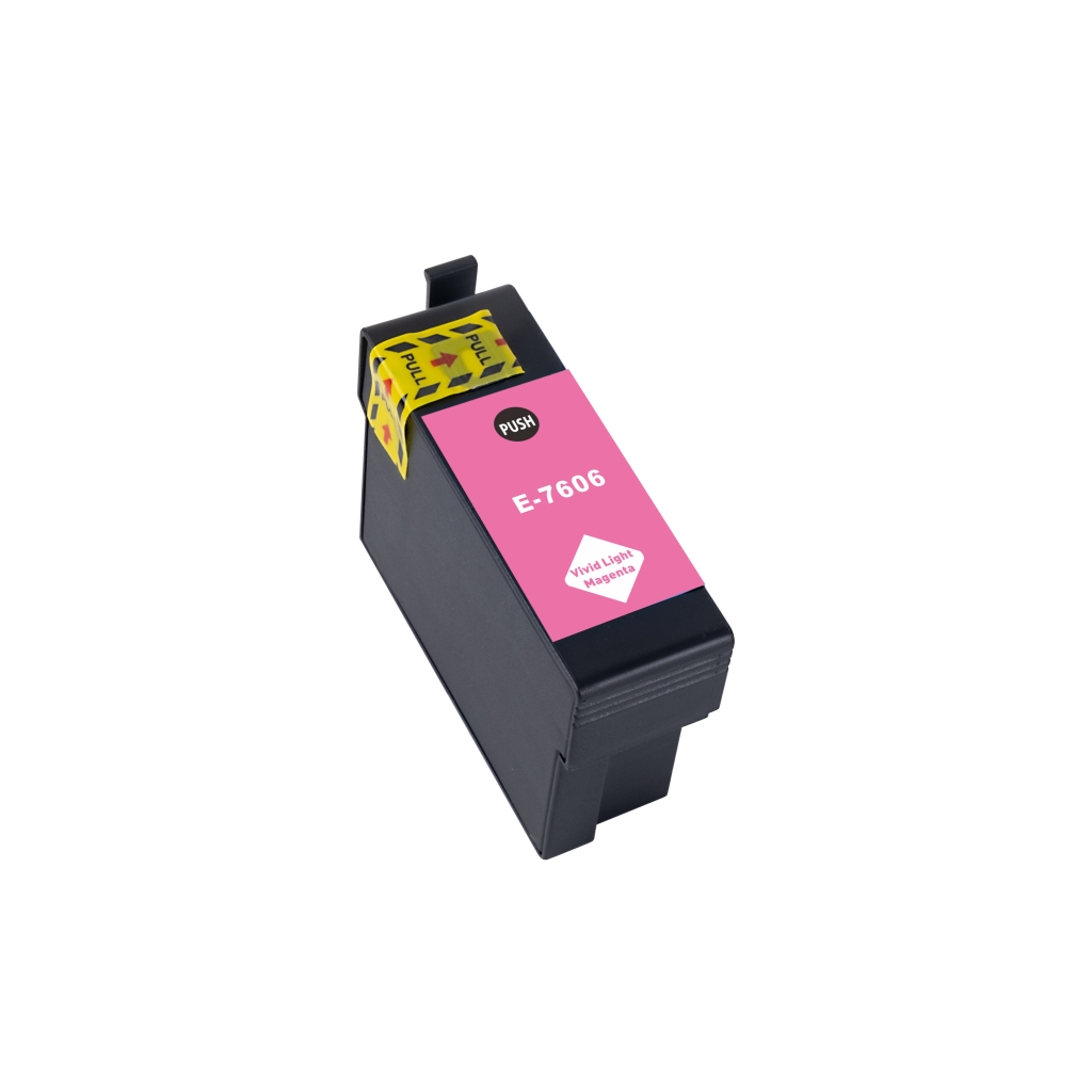 Compatible with Epson T7606 / 29.5ml Ink Vivid light magenta (Ink cartridges - Pigment)