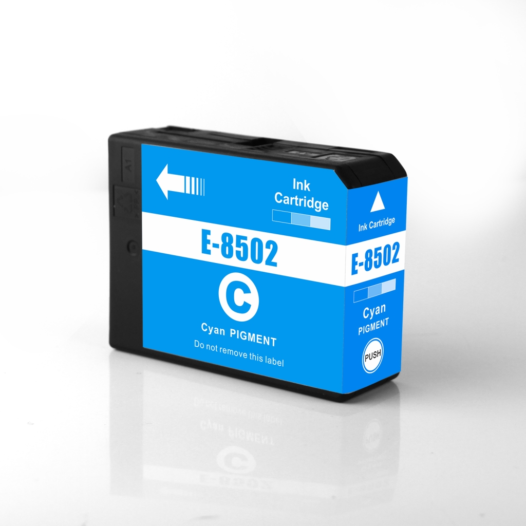 Compatible with Epson T8502 / 87ml Ink Cyan (Ink cartridges - Pigment)