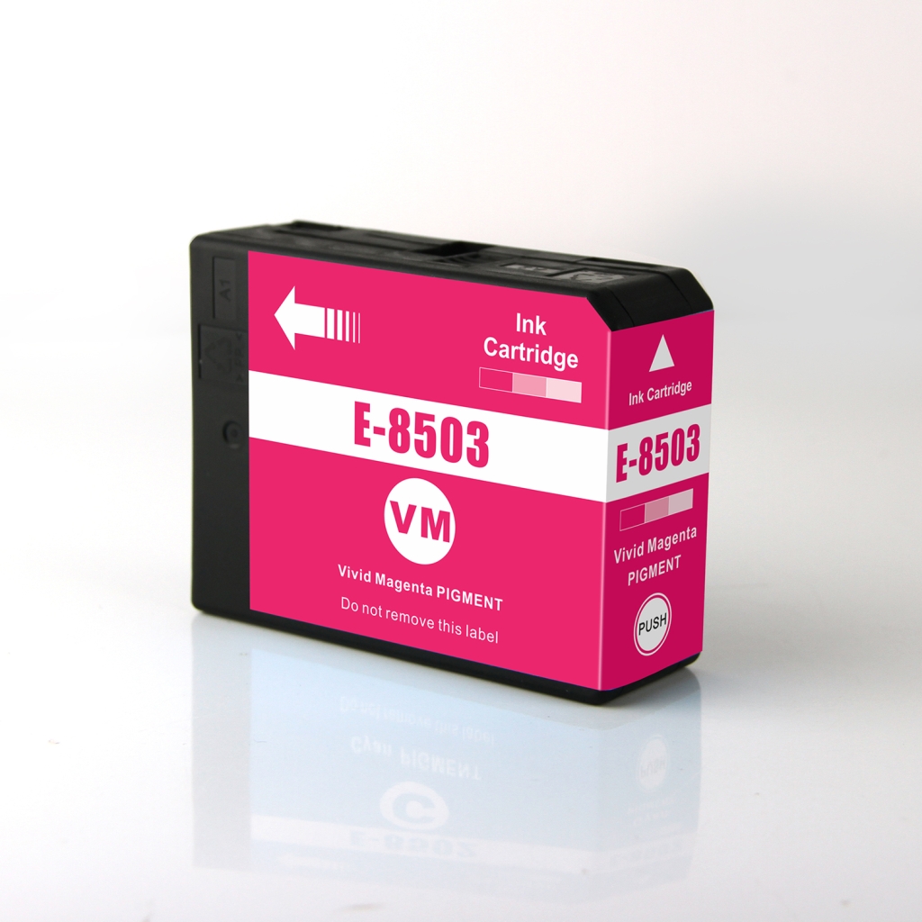 Compatible with Epson T8503 / 87ml Ink Vivid magenta (Ink cartridges - Pigment)