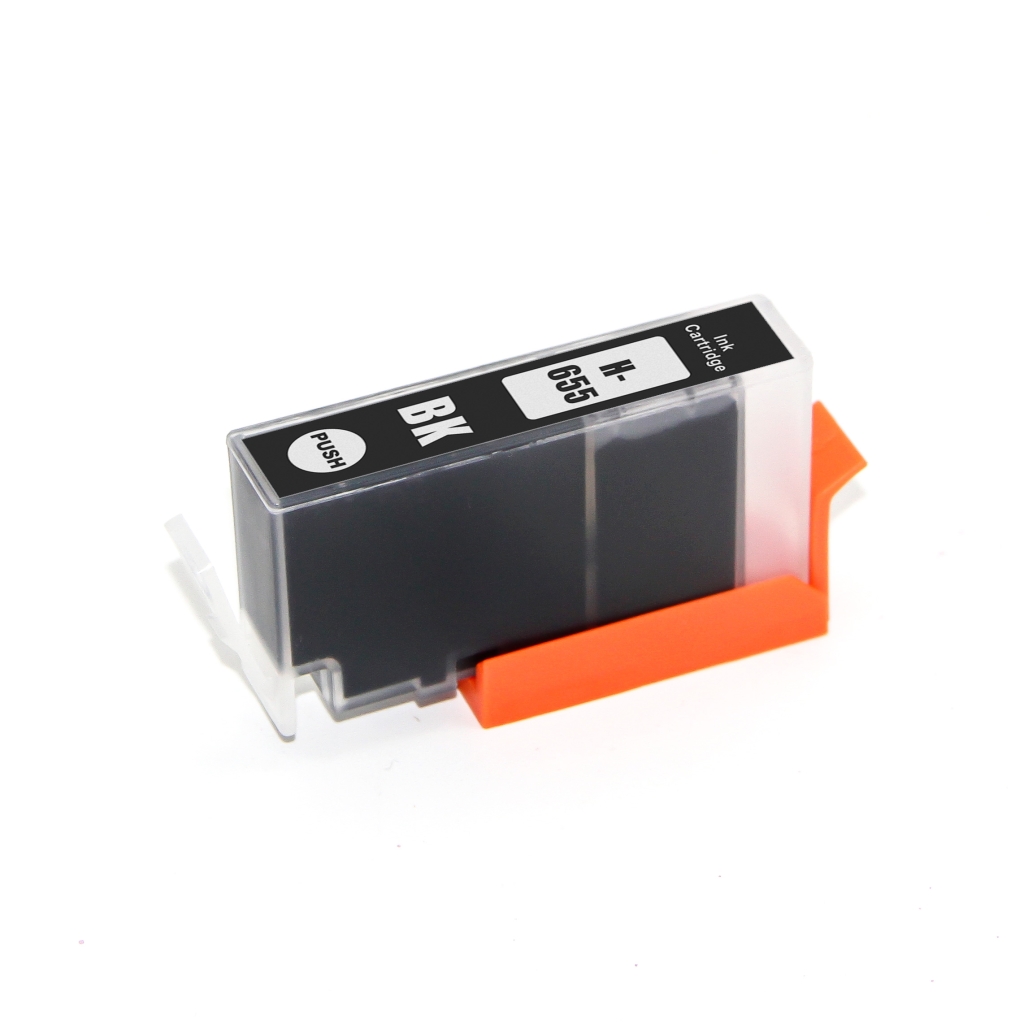 Compatible with HP 655 / 24ml Ink Black (Ink cartridges - Dye)