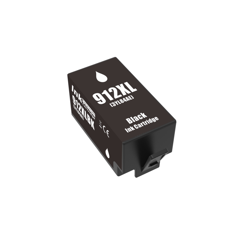 Compatible with HP 912XL / 45ml Ink Black (Ink cartridges - Dye)