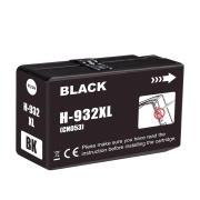 Compatible with HP 932XL / 33ml Ink Black (Ink cartridges - Dye)