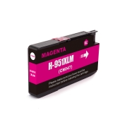 Compatible replacement for Compatible with HP 951XL / 30ml Ink Magenta (Ink cartridges - Dye)